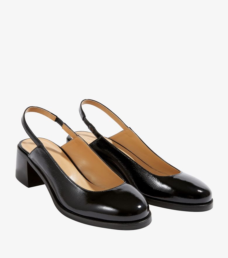 A.P.C. Babies Slingback Jade Noir