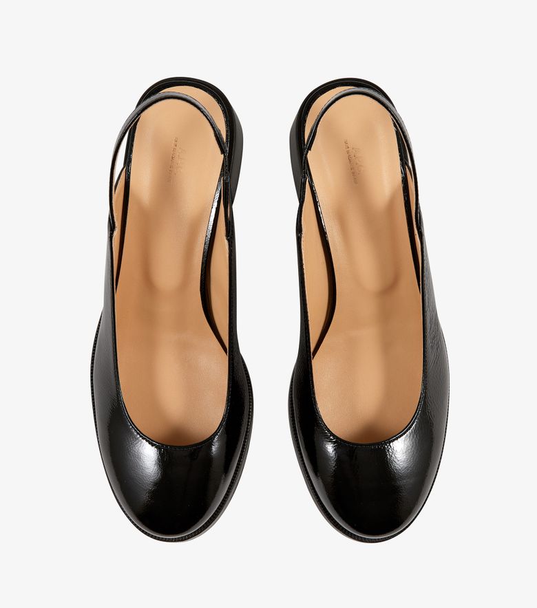 A.P.C. Babies Slingback Jade Noir