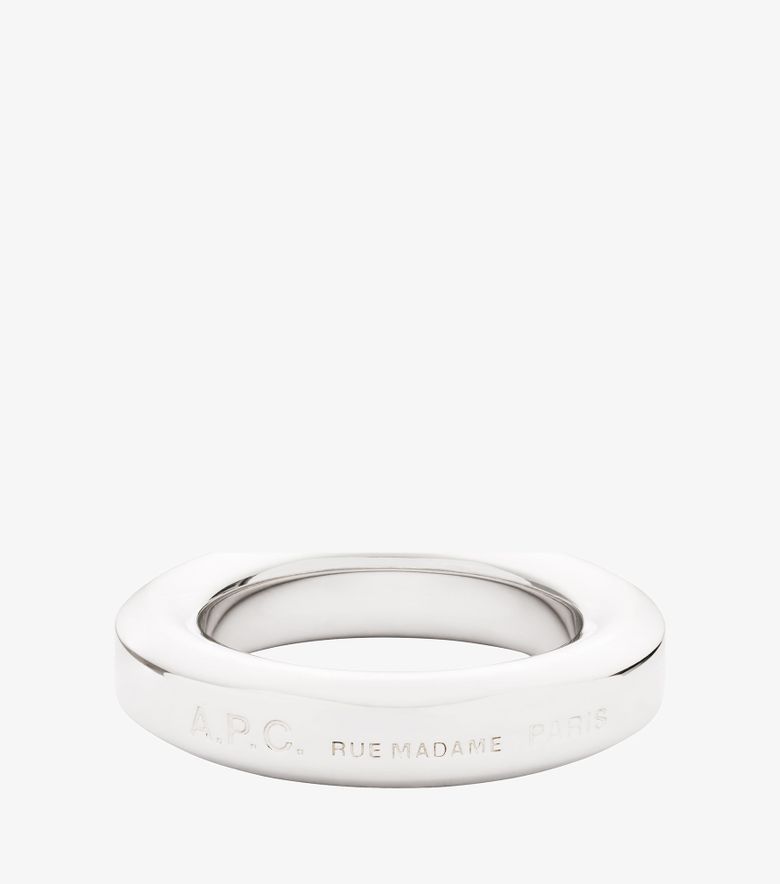 A.P.C. Bague Angle Argent