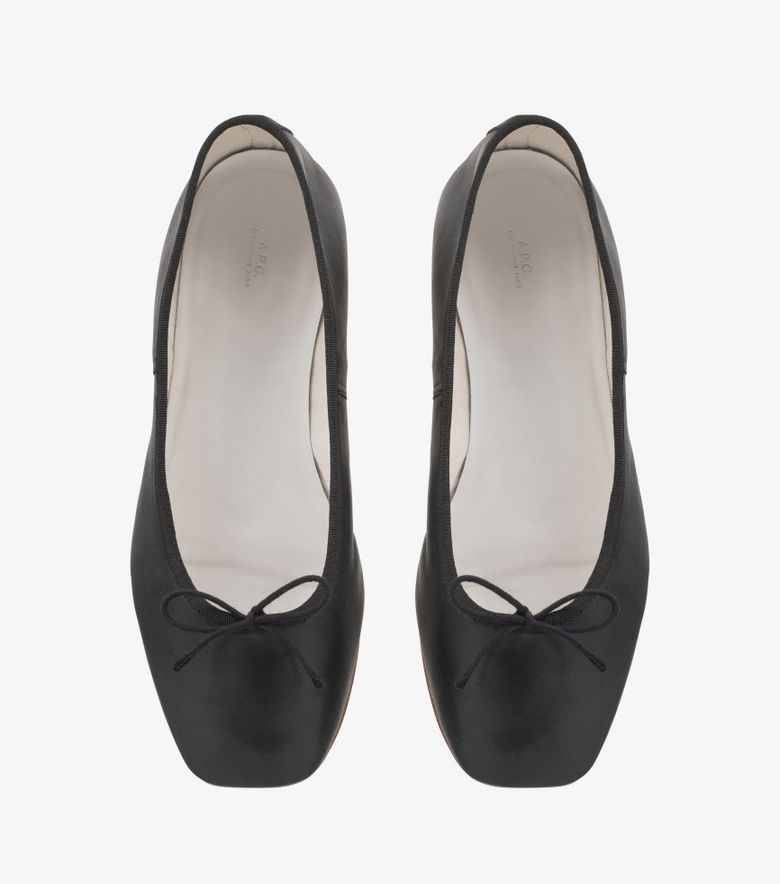 A.P.C. Ballerines Leah Noir