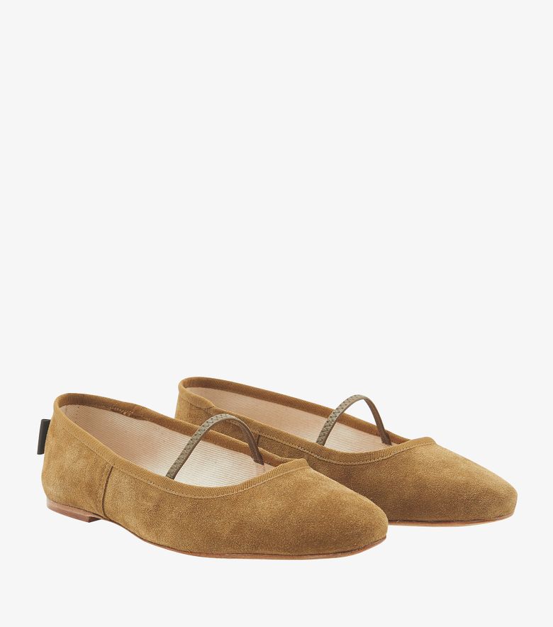 A.P.C. Ballerines Swan Camel