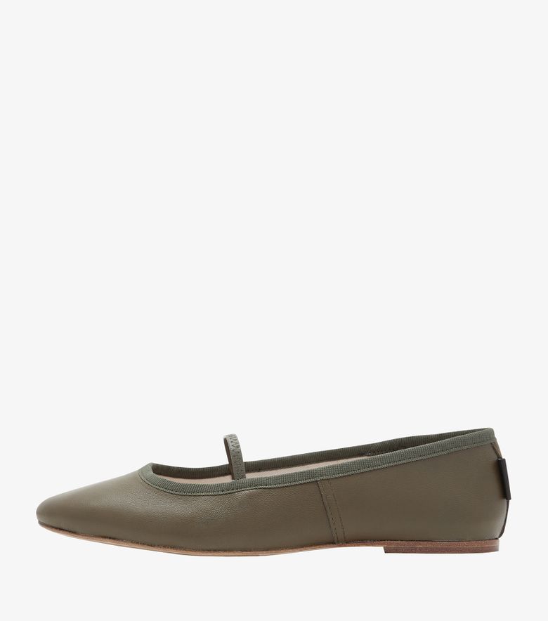 A.P.C. Ballerines Swan Kaki