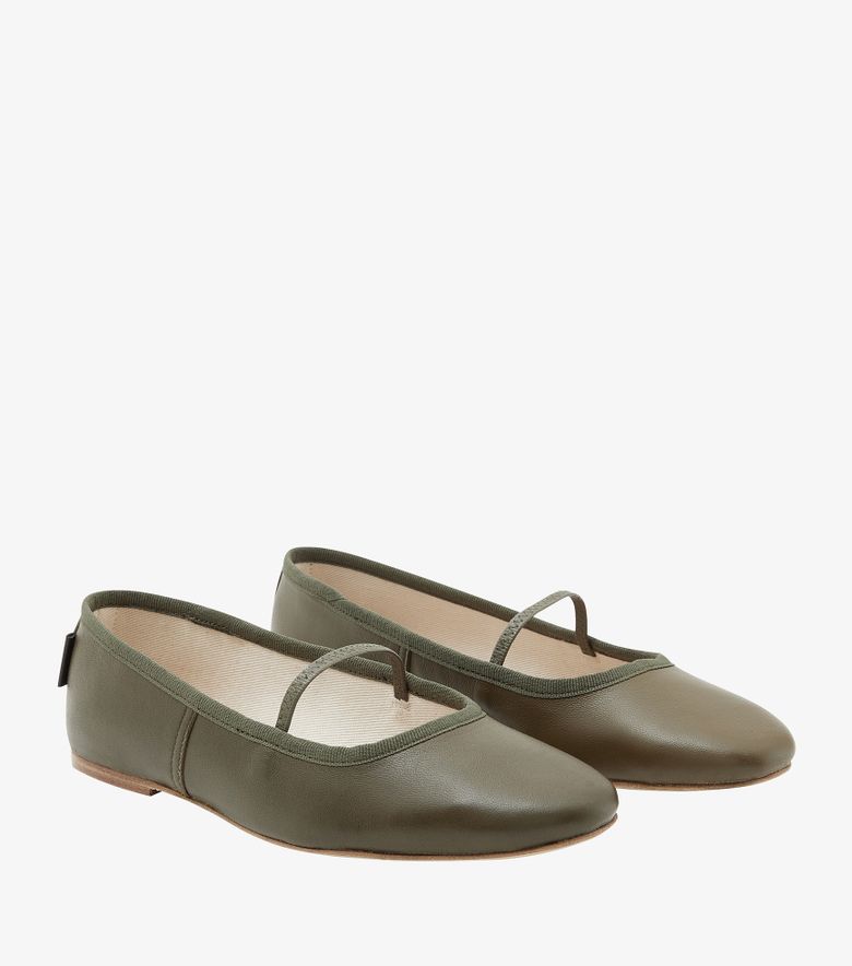 A.P.C. Ballerines Swan Kaki