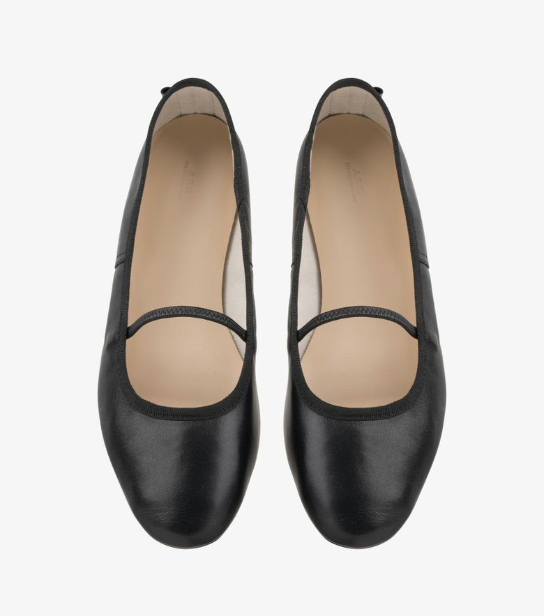 A.P.C. Ballerines Swan Noir
