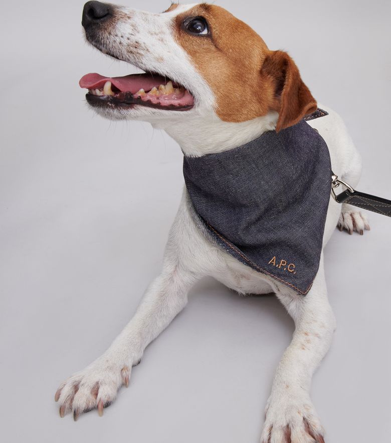 A.P.C. Bandana Toutou Indigo