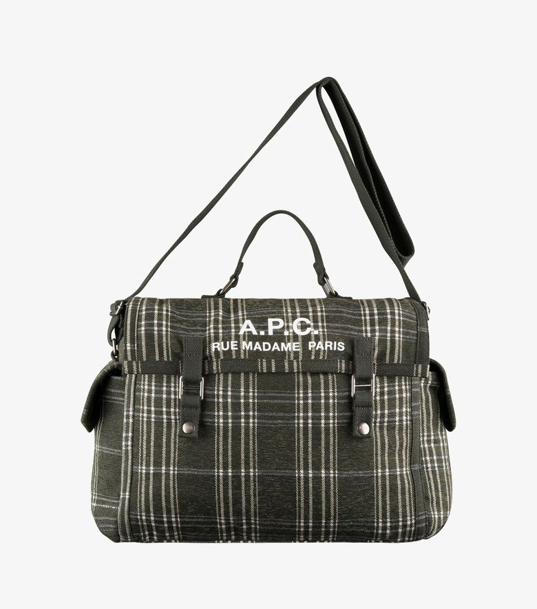 A.P.C. Besace Récupération Kaki Foncé