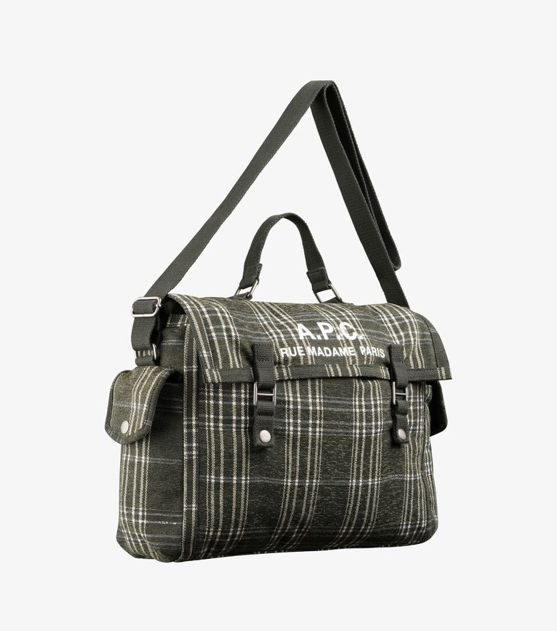 A.P.C. Besace Récupération Kaki Foncé