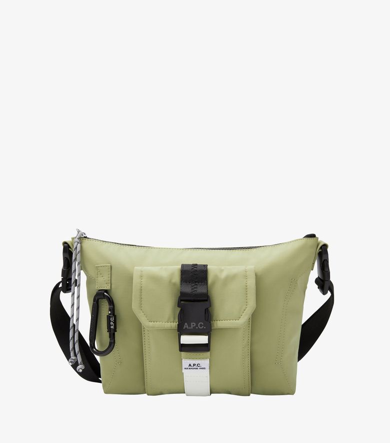 A.P.C. Besace Trek Vert Taupe