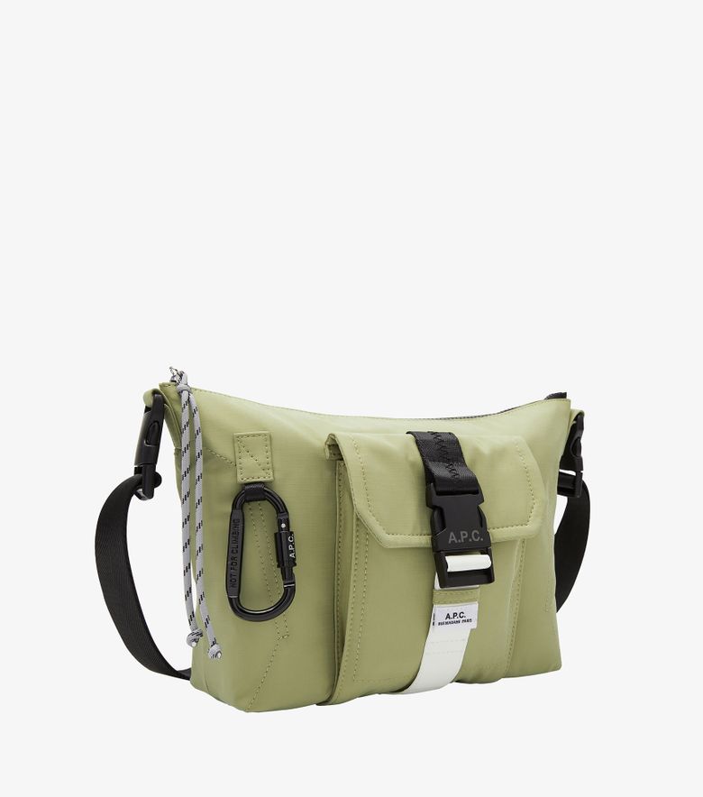 A.P.C. Besace Trek Vert Taupe