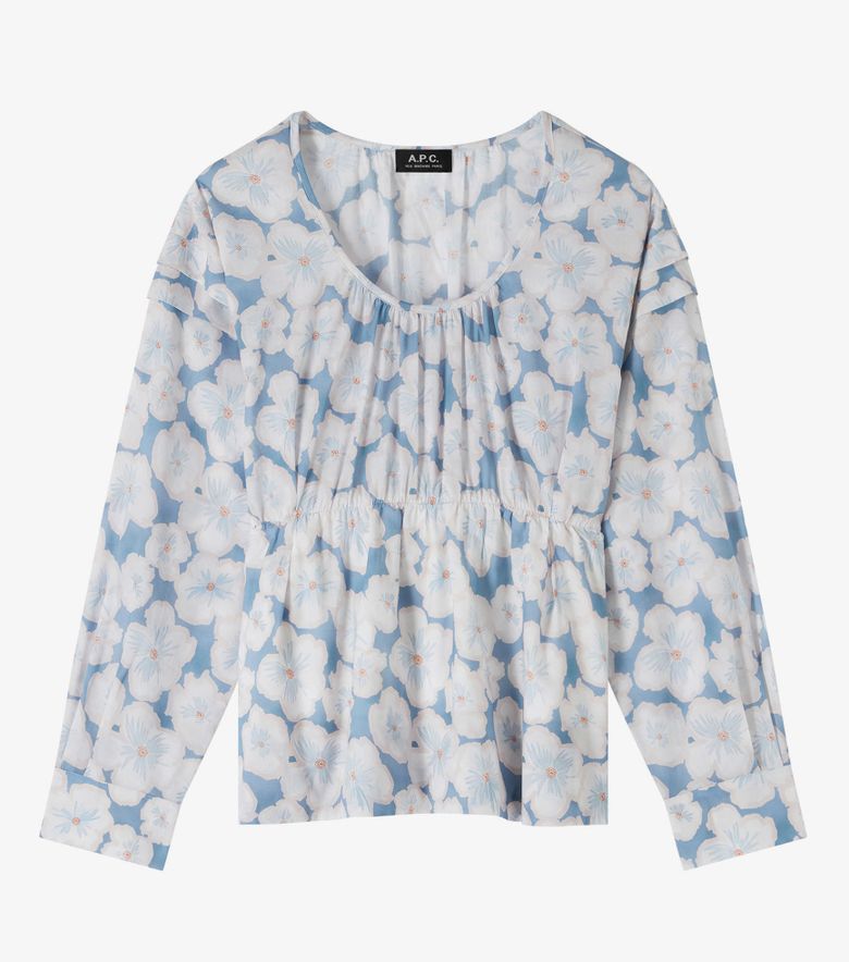 A.P.C. Blouse Bello Bleu Gris