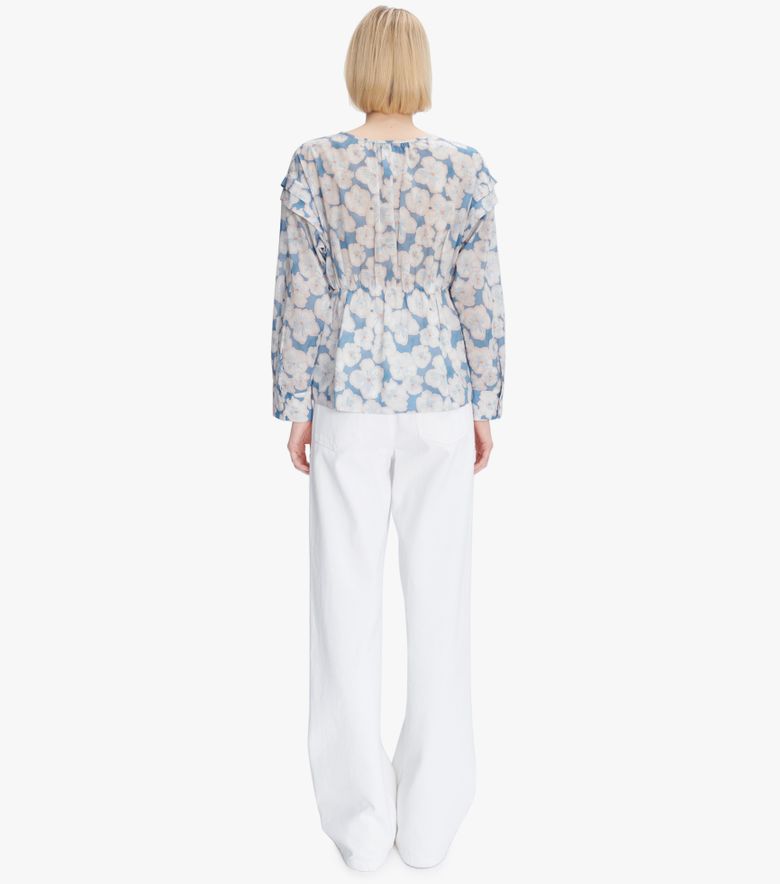 A.P.C. Blouse Bello Bleu Gris