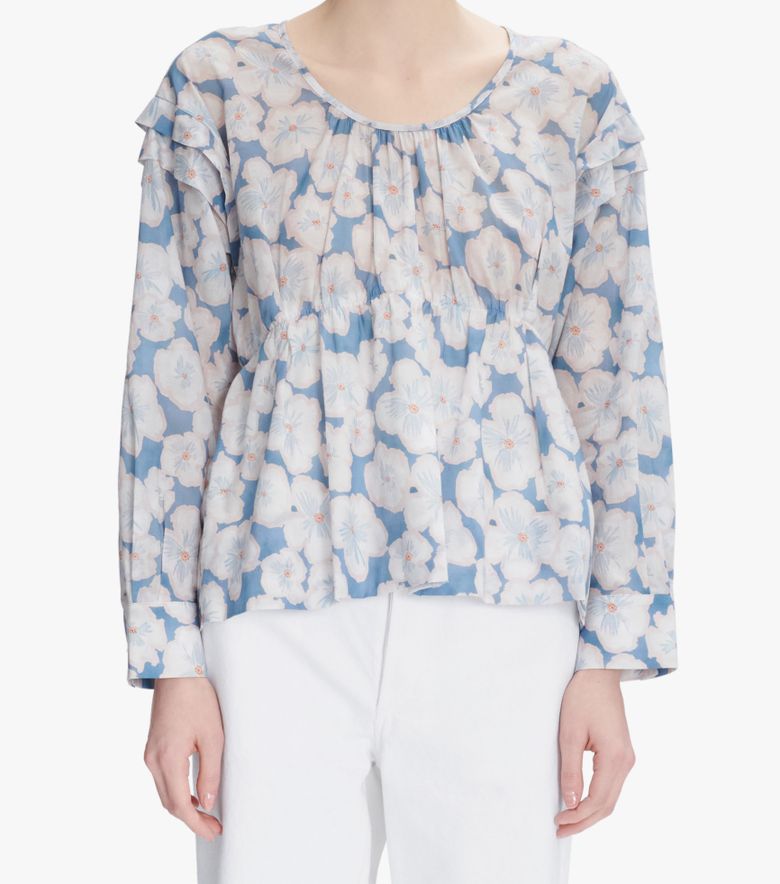A.P.C. Blouse Bello Bleu Gris