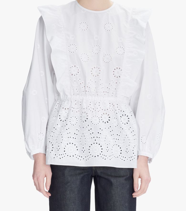 A.P.C. Blouse Clove Craie