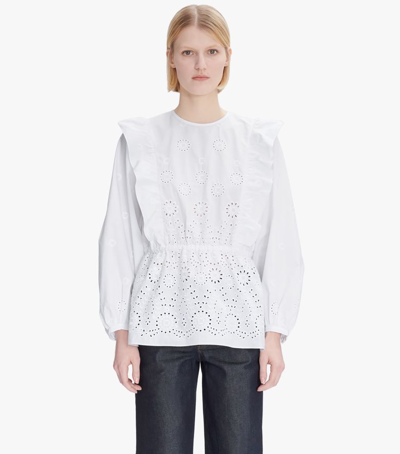 A.P.C. Blouse Clove Craie