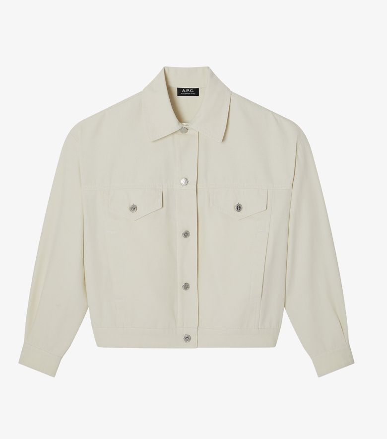 A.P.C. Blouson Cally Blanc Cassé