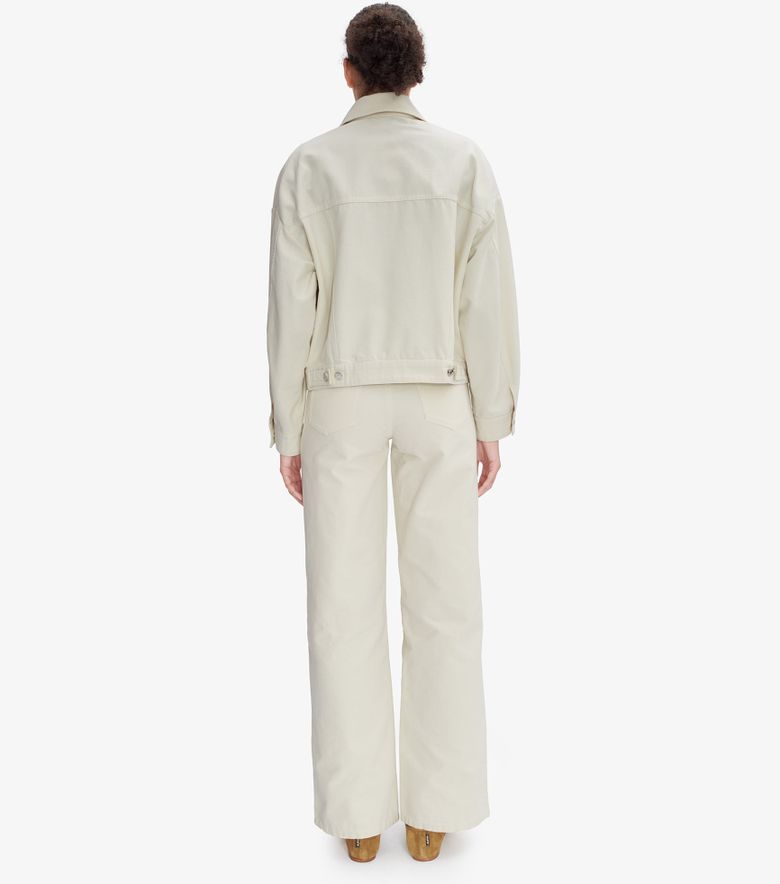 A.P.C. Blouson Cally Blanc Cassé