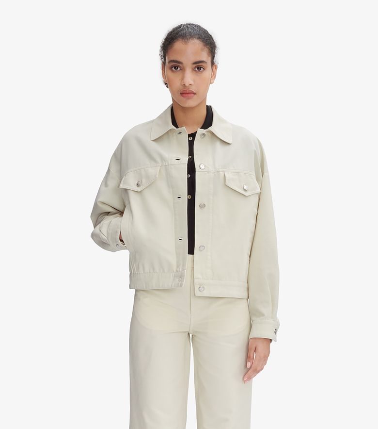 A.P.C. Blouson Cally Blanc cassé