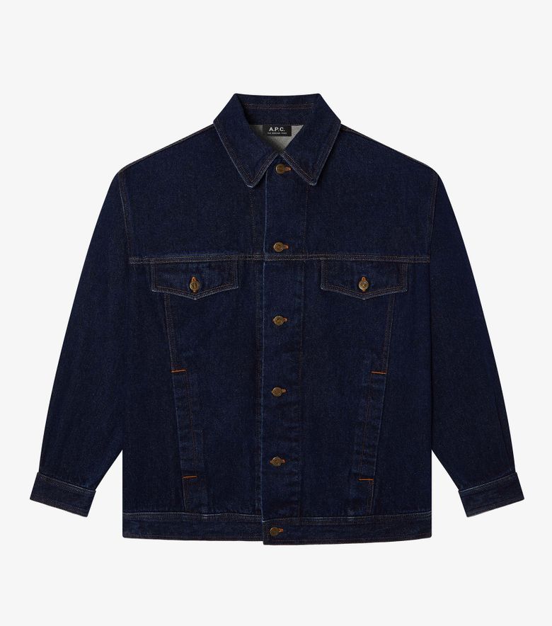 A.P.C. Blouson Elvis Indigo Délavé