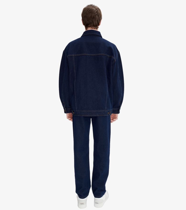 A.P.C. Blouson Elvis Indigo Délavé
