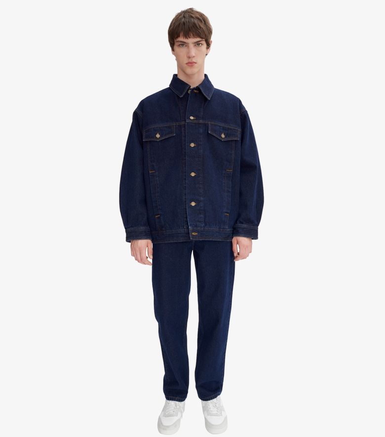 A.P.C. Blouson Elvis Indigo Délavé