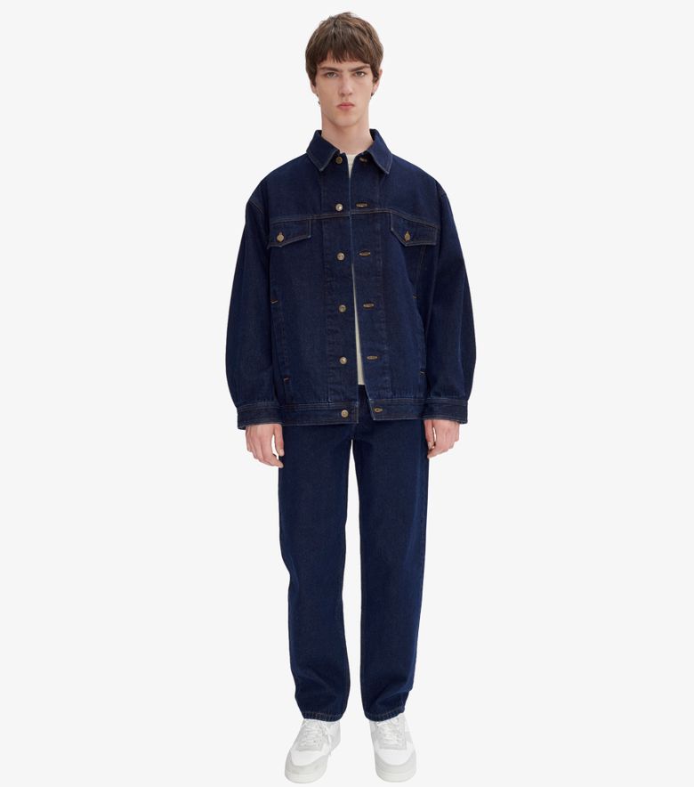 A.P.C. Blouson Elvis Indigo délavé