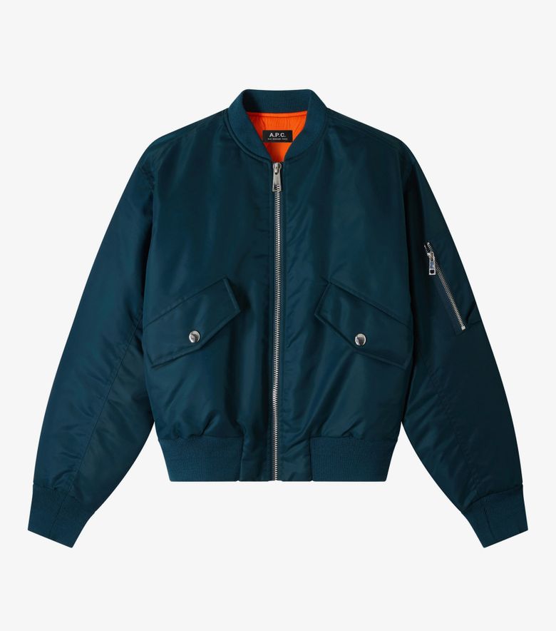 A.P.C. Blouson Lella Pétrole
