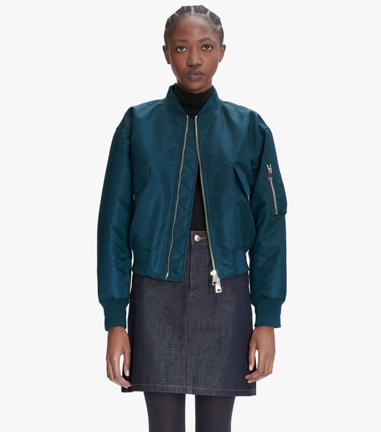 A.P.C. Blouson Lella Pétrole