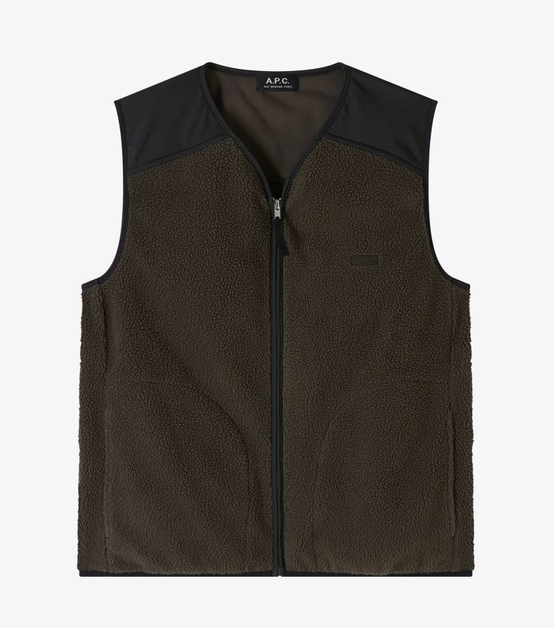 A.P.C. Blouson Nate Brodé Kaki