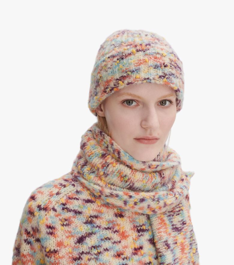 A.P.C. Bonnet Happy Multicolore