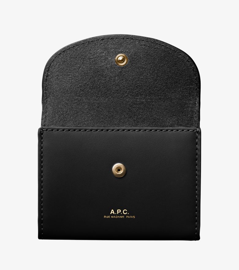 A.P.C. Business Card Holder Genève Noir