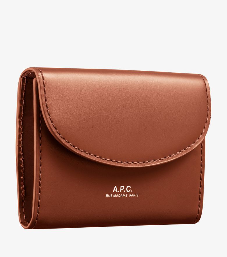 A.P.C. Business Card Holder Genève Noisette