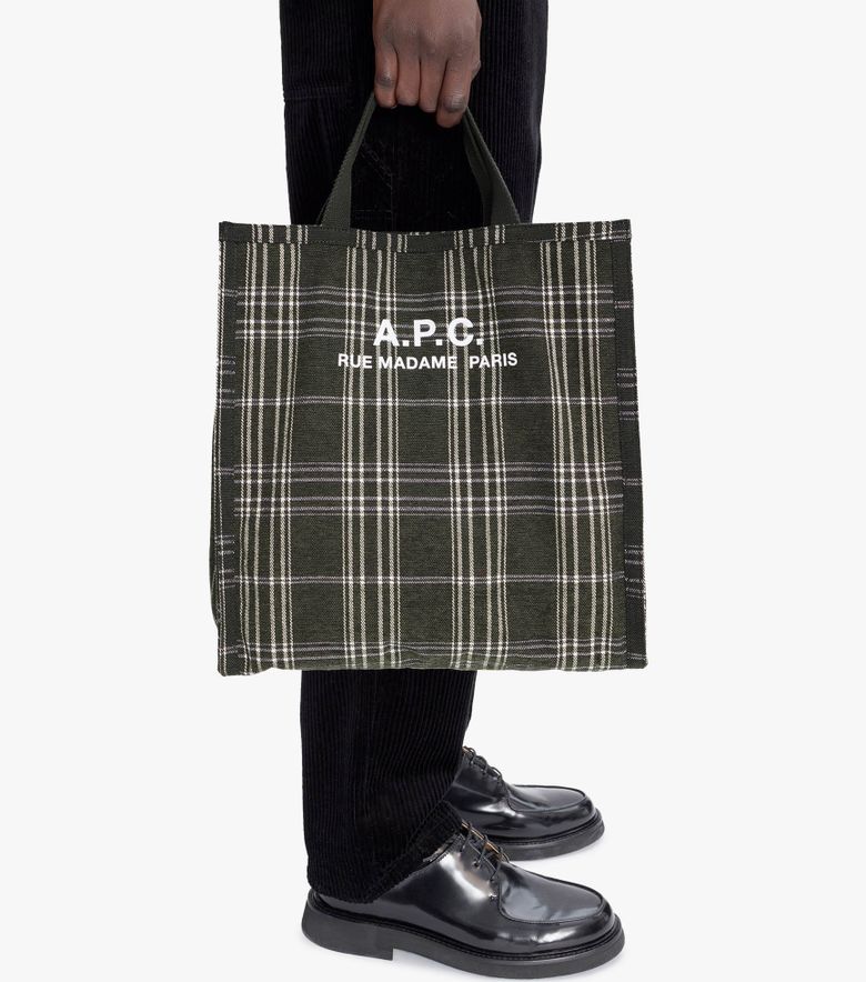A.P.C. Cabas Recuperation Kaki foncé