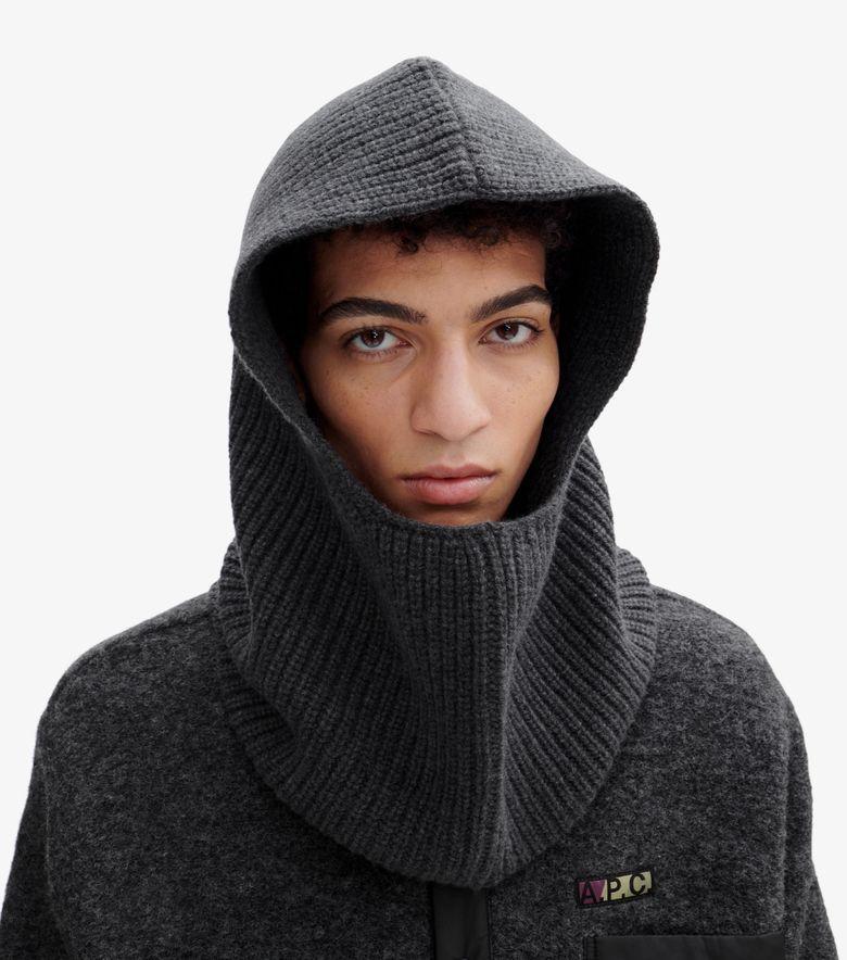 A.P.C. Cagoule Sacha Anthracite chiné