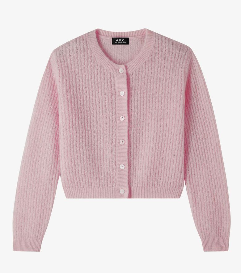 A.P.C. Cardigan Milo Rose
