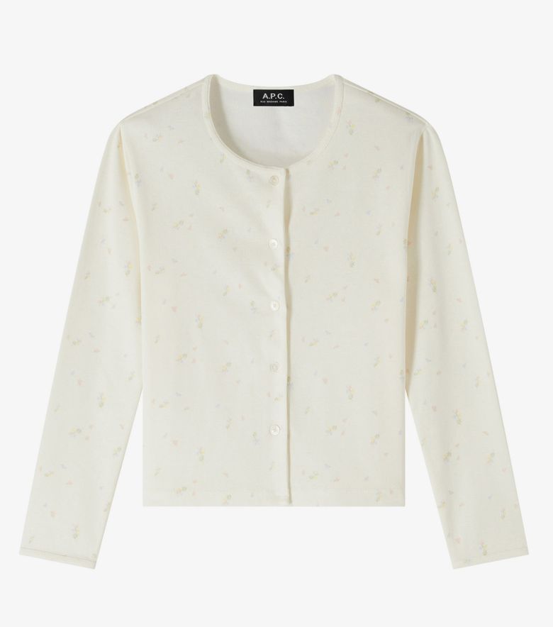 A.P.C. Cardigan Scarlett Écru