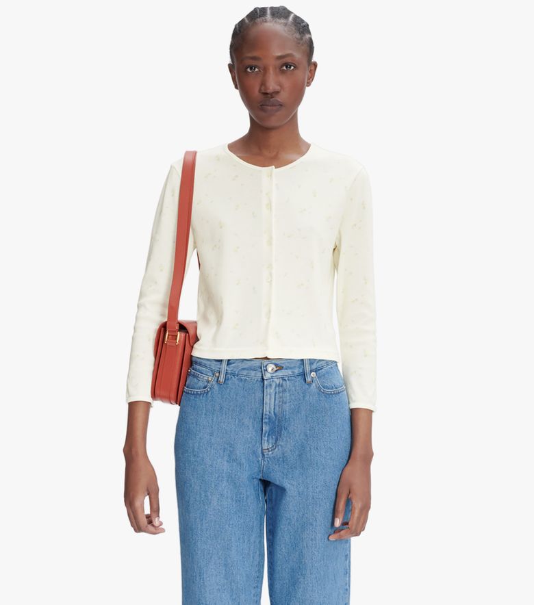 A.P.C. Cardigan Scarlett Écru