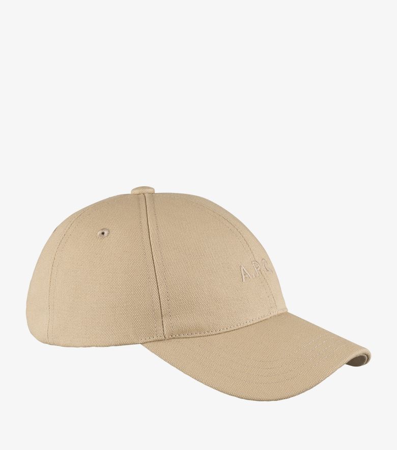 A.P.C. Casquette Charlie Beige Foncé