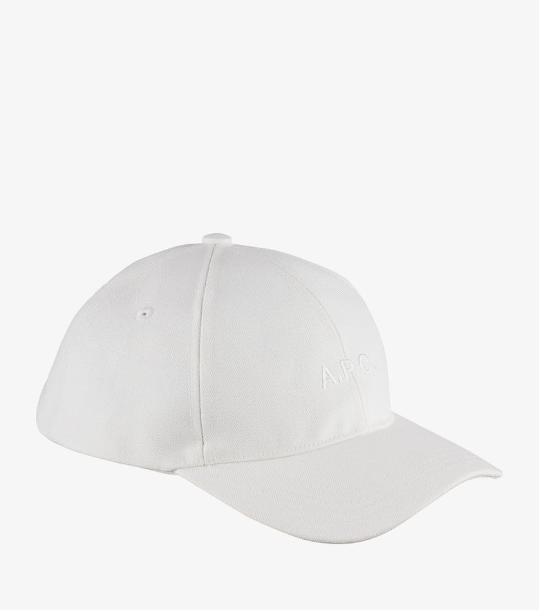 A.P.C. Casquette Charlie Blanc