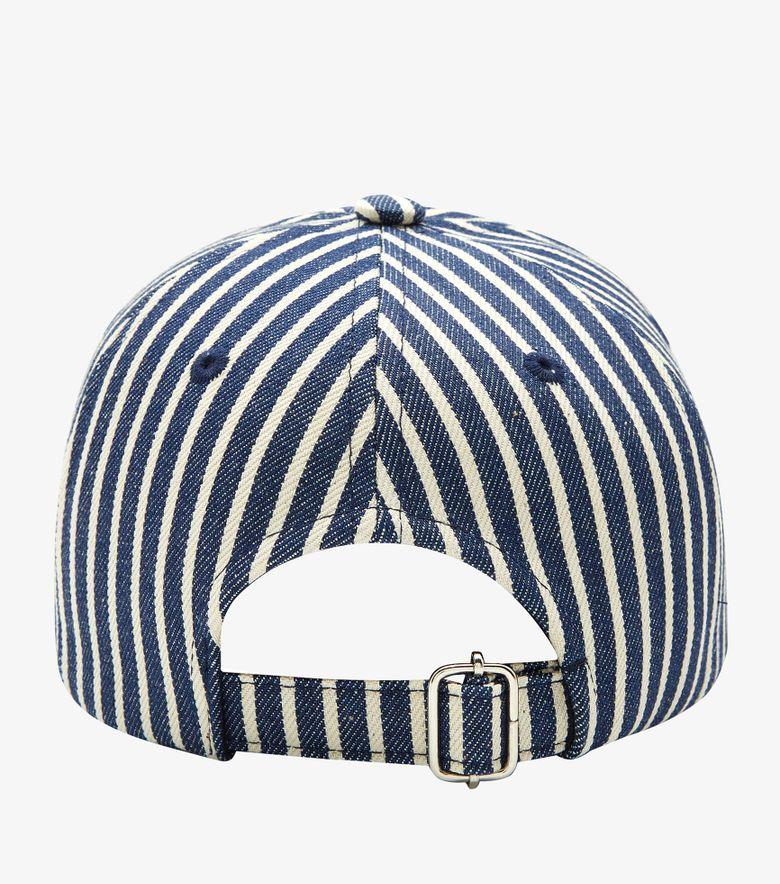 A.P.C. Casquette Charlie Bleu Foncé/blanc