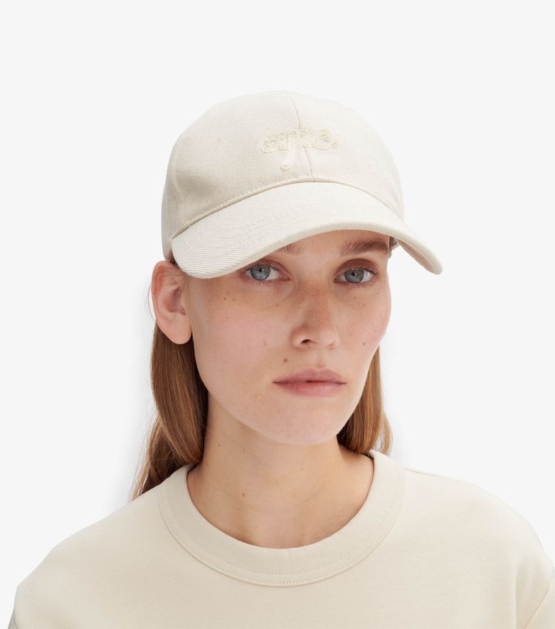 A.P.C. Casquette Charlie Chainette Ecru