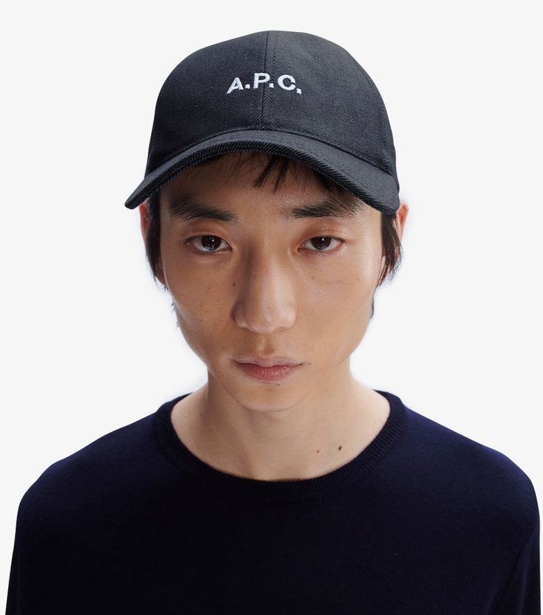 A.P.C. Casquette Charlie Indigo