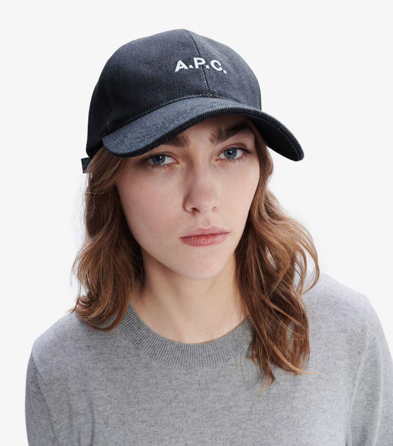 A.P.C. Casquette Charlie Indigo