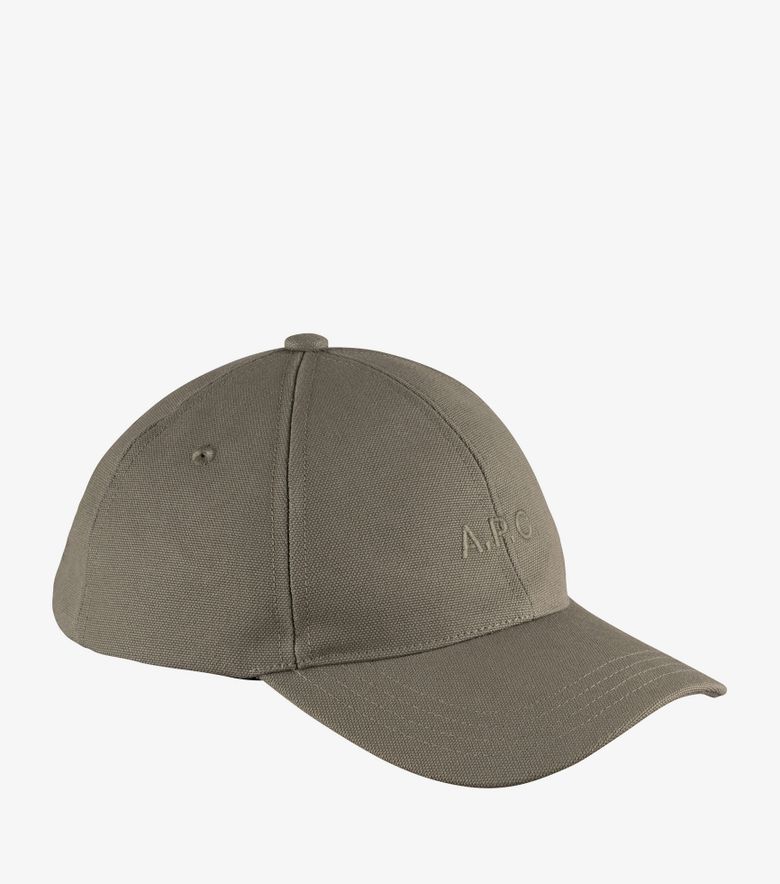 A.P.C. Casquette Charlie Kaki Militaire