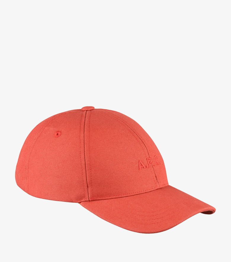 A.P.C. Casquette Charlie Rouge