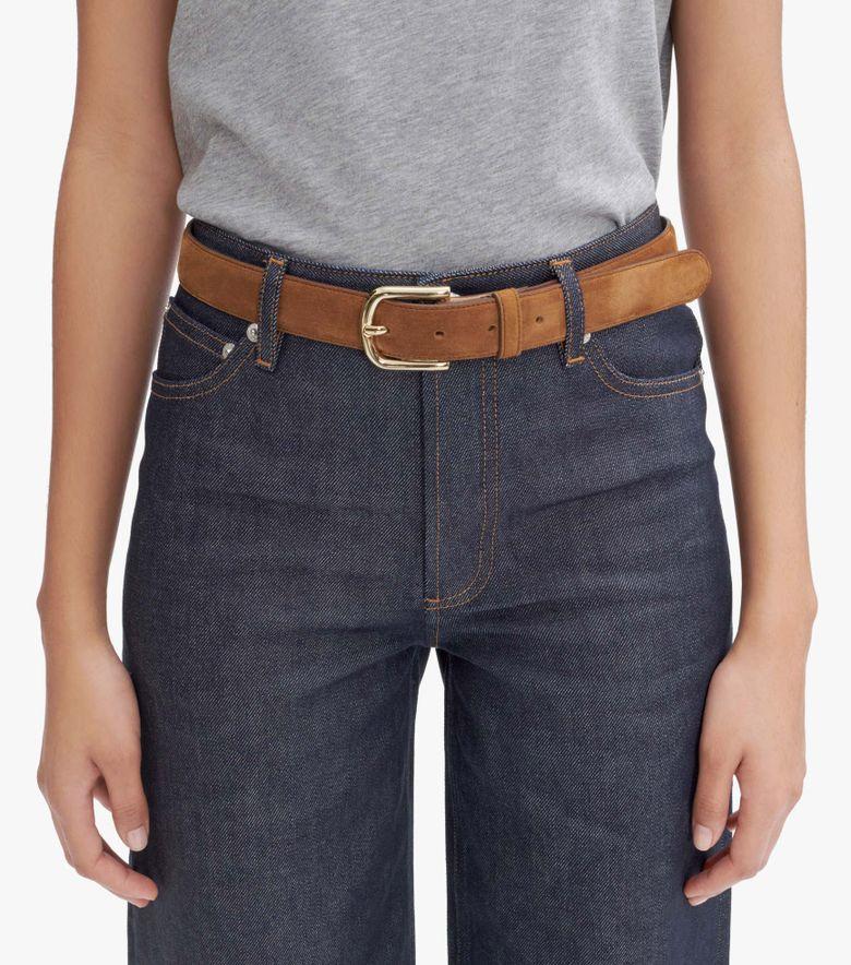 A.P.C. Ceinture Rose Marron glacé
