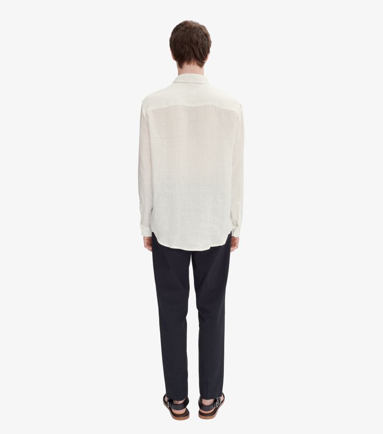 A.P.C. Chemise Cassel Blanc Cassé