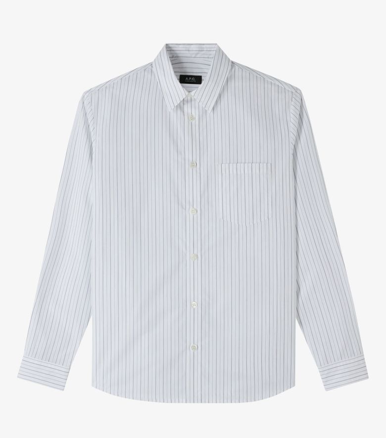 A.P.C. Chemise Clément Blanc