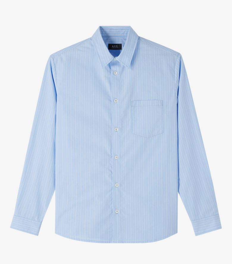 A.P.C. Chemise Clément Bleu