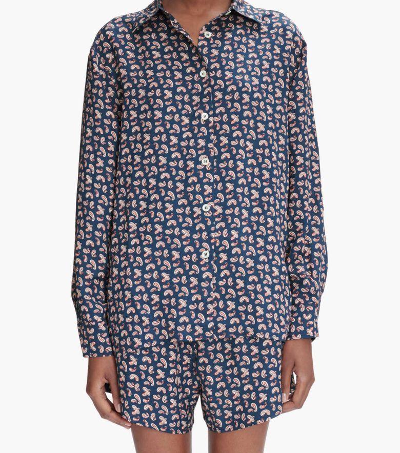 A.P.C. Chemise Gabrielle Bleu