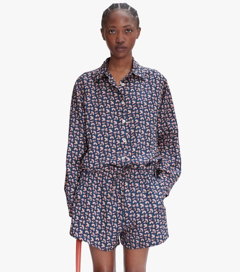 A.P.C. Chemise Gabrielle Bleu